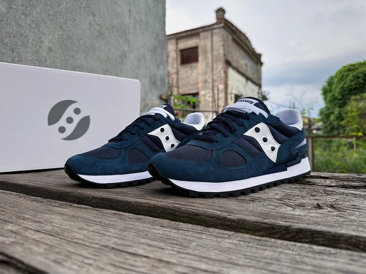 Кроссовки мужские Saucony Shadow Original S2108-856 48 (13 US) 31 см Navy/White синие (11111702) - Фото 2 Кроссовки мужские Saucony Shadow Original S2108-856 48 (13 US) 31 см Navy/White синие (11111702) - изображение 2