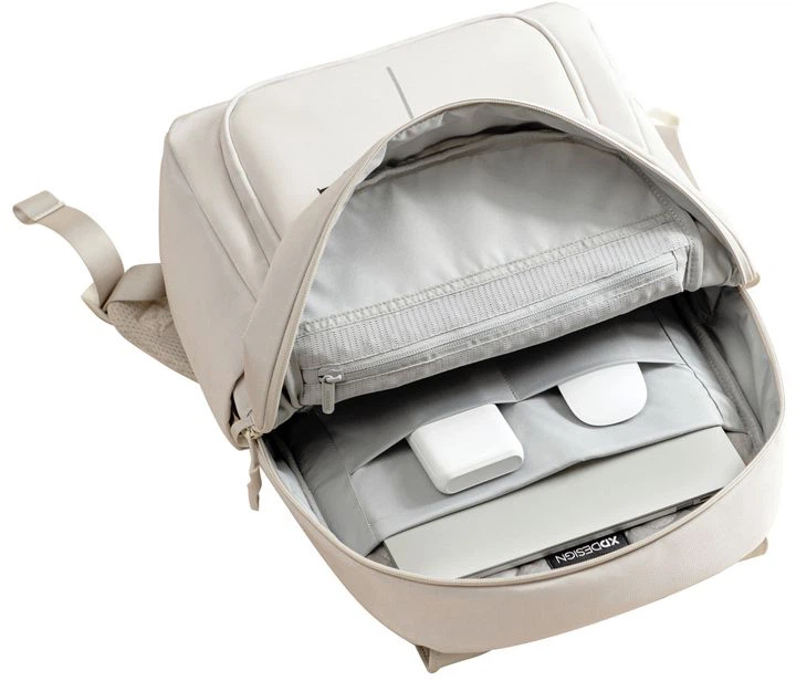 Plecak na laptopa XD Design Soft Daypack 16" P705.983 Szary (8714612148242) - Zdjęcie 8 Plecak na laptopa XD Design Soft Daypack 16" P705.983 Szary (8714612148242) - obraz 8