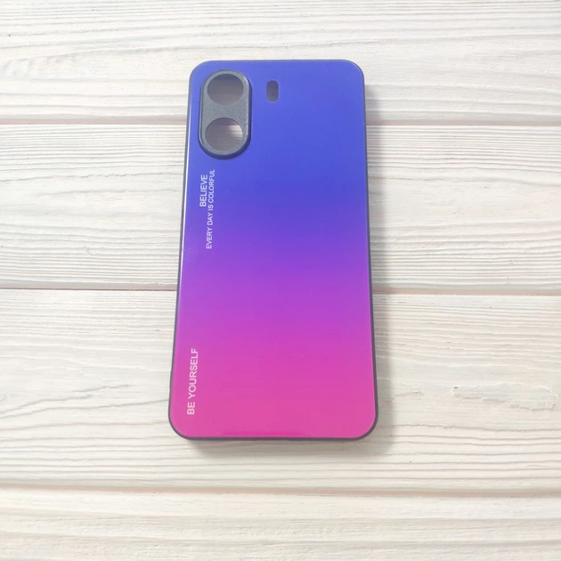 Чохол Gradient для Xiaomi Redmi 13C / Poco C65 Purple-rose - Фото 1 Чохол Gradient для Xiaomi Redmi 13C / Poco C65 Purple-rose - зображення 1