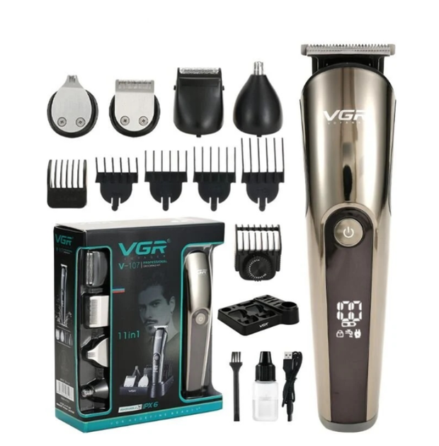 Машинка для стрижки VGR V-107 Professional 11 в 1 - Фото 6 Машинка для стрижки VGR V-107 Professional 11 в 1 - изображение 6