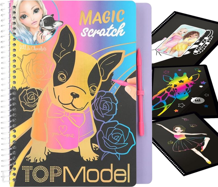 Scratchbook Depesche TOPModel Magic-Scratch Book (4010070644246) - obraz 1