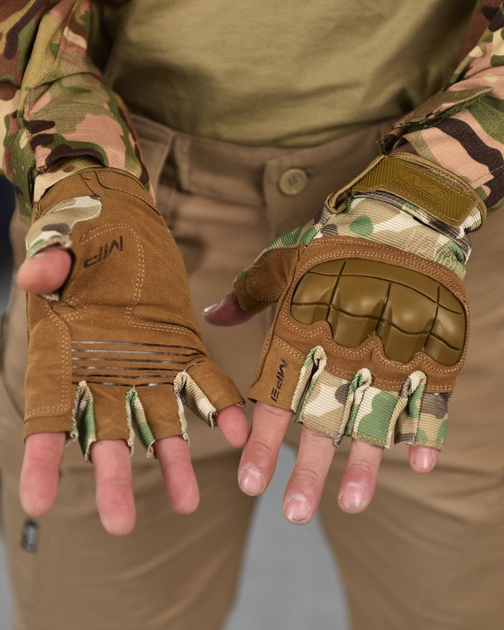 Тактичні рукавиці mechanix mpact мультикам XL - зображення 1