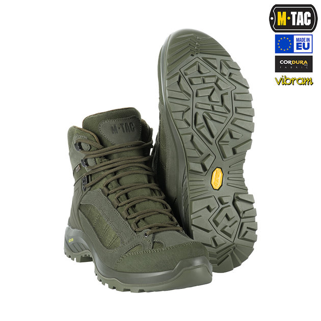 Ботинки M-Tac тактические демисезонные Pro Line Ranger Green 43 - изображение 1