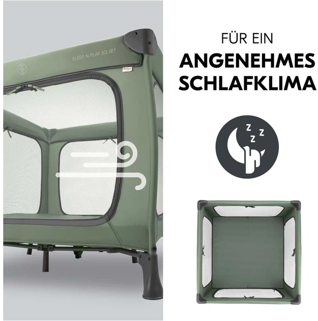Детский манеж Hauck Sleep N Play SQ Dark Green (60673-5) - изображение 5