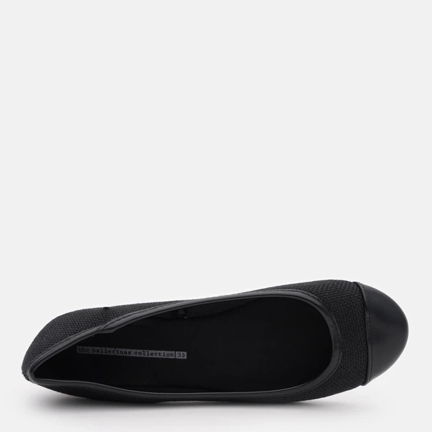 Балетки MO MWS013506-Black 35 22 см Черные (5602297164226) - изображение 5