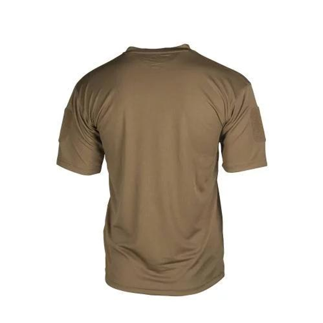 Тактична футболка Sturm Mil-Tec "Tactical T-Shirt Quickdry" Dark Coyote койот L - зображення 2