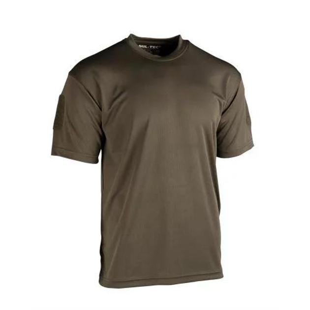 Тактична футболка Sturm Mil-Tec "Tactical T-Shirt Quickdry" Olive олива S - зображення 1