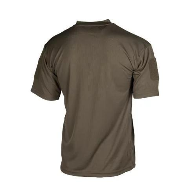 Тактическая футболка Sturm Mil-Tec "Tactical T-Shirt Quickdry" Olive олива 3XL - изображение 2