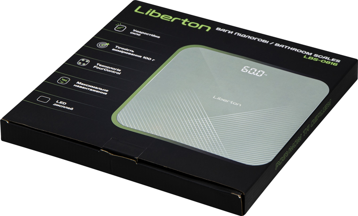 Весы напольные LIBERTON LBS-0816 - изображение 6