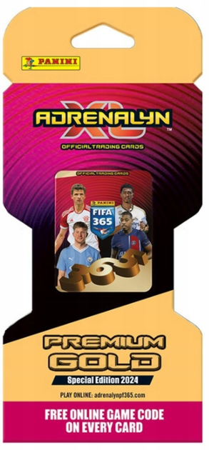 Zestaw kart kolekcjonerskich Panini Blister Gold Fifa 365 Adrenalyn Xl 2025 (8051708015058) - obraz 1