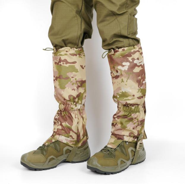 Тактические военные универсальные гамаши от дождя, армейские гетры - дождевики для ног гамаши мультикам - изображение 1