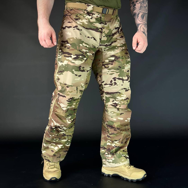 Мембранные штаны Gore-Tex Allpin мультикам размер 3XL - изображение 1