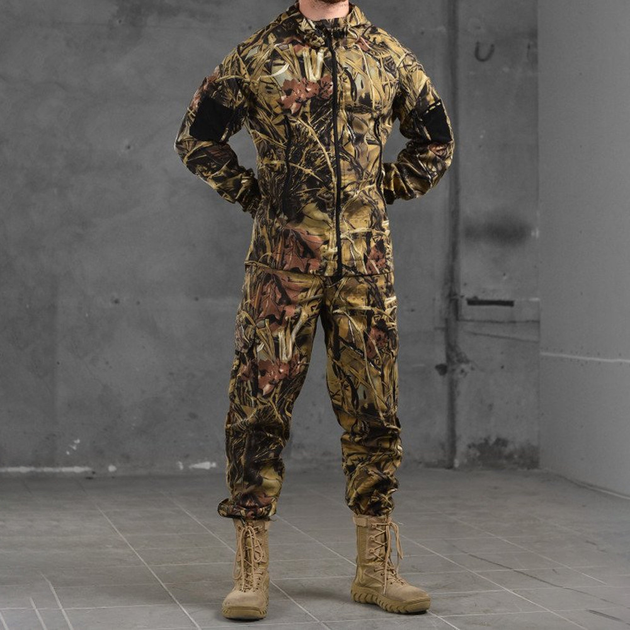 Маскировочный костюм Series куртка и штаны из саржи камуфляж размер L - изображение 1
