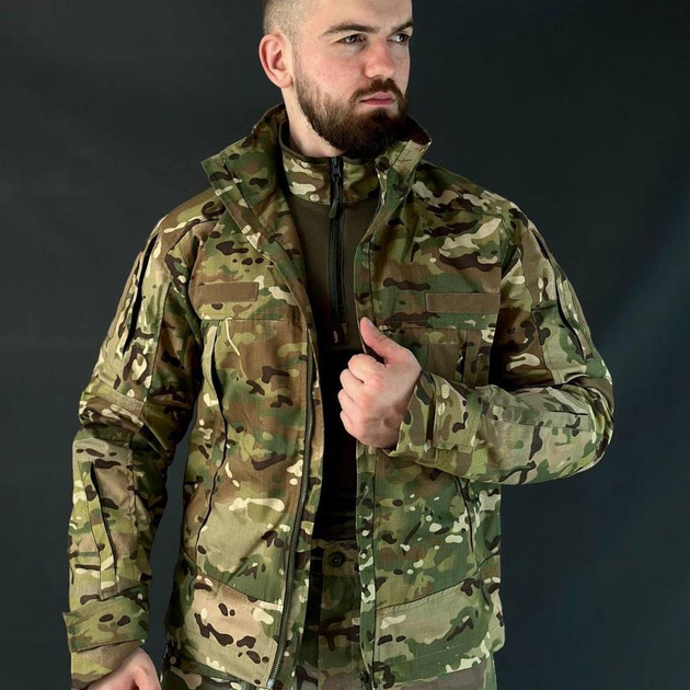 Куртка Gen5 ріп-стоп з прихованим капюшоном мультикам розмір 2XL - зображення 2