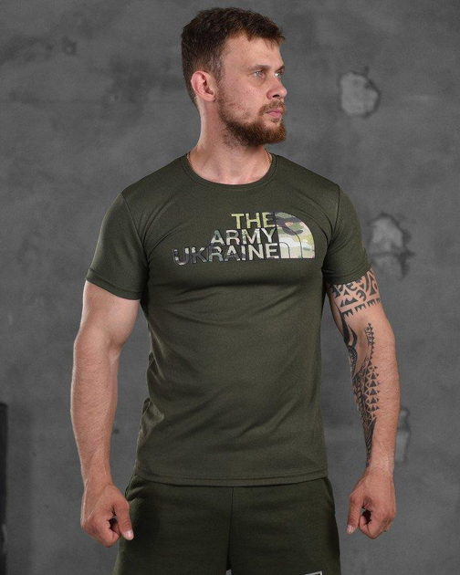 Армейская мужская футболка The Army Ukraine 2XL олива (87565) - изображение 1