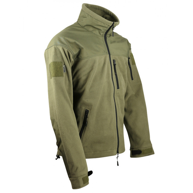 Фліс тактичний KOMBAT UK Defender Tactical Fleece 3XL оливковий - зображення 2