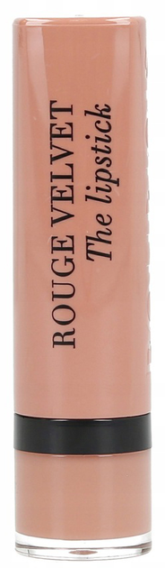 Szminka do ust Bourjois Rouge Velvet Matowa 01 Hey Nude! 2.4 g (3614224102906) - obraz 2