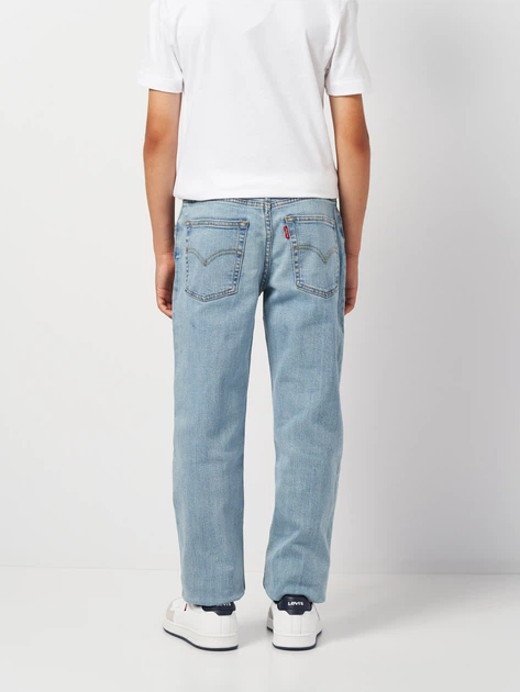 Подростковые джинсы для мальчика Levi's Lvb 501 Orginal Denim Jeans 9EG996-L6Z-LQ 134-140 см Голубые (3665115955422) - Фото 2 Подростковые джинсы для мальчика Levi's Lvb 501 Orginal Denim Jeans 9EG996-L6Z-LQ 134-140 см Голубые (3665115955422) - изображение 2