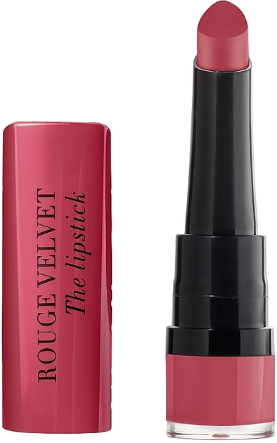 Szminka do ust Bourjois Rouge Velvet Matowa 03 Hyppink Chic 2.4 g (3614224102920) - obraz 1