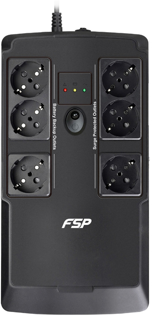 ДБЖ FSP NanoFit 600 600ВА/360Вт (PPF6000624) - зображення 2