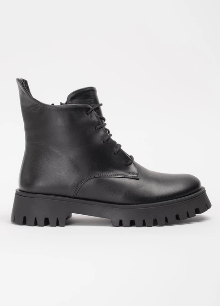 Черевики жіночі шкіряні Miss Roy 5030(01) чорні 342450_38 (25 см) - зображення 2