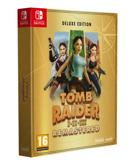 Gra Nintendo Switch Tomb Raider I-III Remastered Starring Lara Croft: Deluxe Edition (Kartridż) (5056635609922) - obraz 2