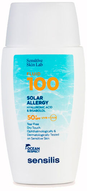 Fluid przeciwsłoneczny do twarzy Sensilis Solar Allergy 100 SPF 50+ 40 ml (8428749913405) - obraz 1