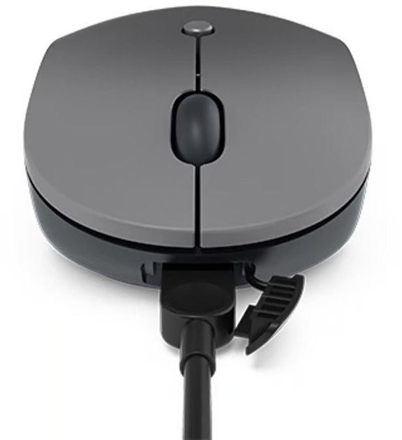 Миша бездротова Lenovo Go USB-C Wireless Grey (GY51C21210) - зображення 4