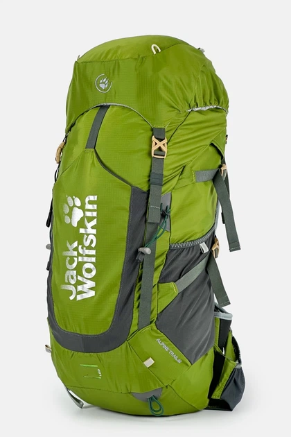 Туристический рюкзак Jack Wolfskin Alpine Trail 40L зеленый - изображение 2