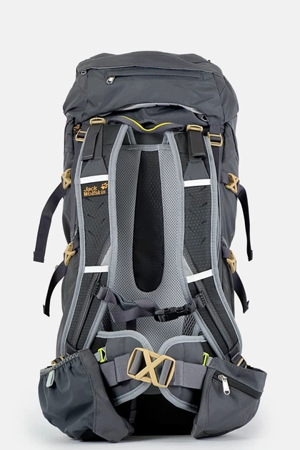 Туристический рюкзак Jack Wolfskin Alpine Trail 40L серый - Фото 4 Туристический рюкзак Jack Wolfskin Alpine Trail 40L серый - изображение 4