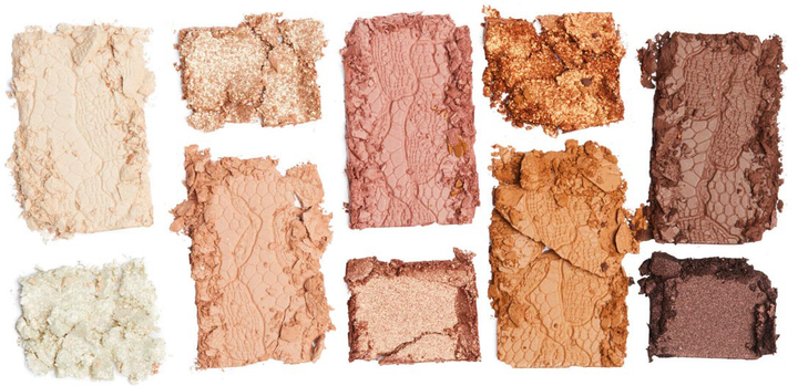 Палетка тіней для повік Makeup Revolution Reloaded Dimension з ефектом металік Neutral Charm 16.5 г (5057566747660) - зображення 3