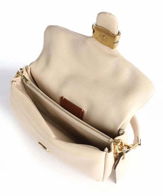 Сумка женская кожаная Coach Pillow Tabby 26 Schultertasche Leder creme - Фото 3 Сумка женская кожаная Coach Pillow Tabby 26 Schultertasche Leder creme - изображение 3
