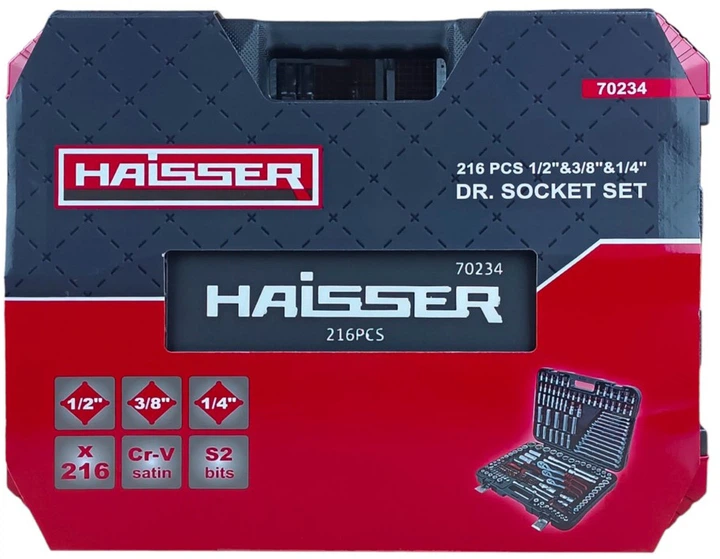 Набір інструментів Haisser 70234 1/2