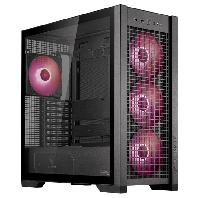 Корпус Asus TUF Gaming GT302 ARGB Чорний без БЖ (90DC00I0-B19000) - изображение 3