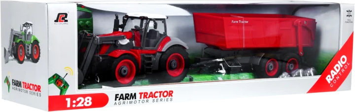 Traktor zdalnie sterowany Ramiz Farm Tractor Czerwony (5903864900903) - obraz 7