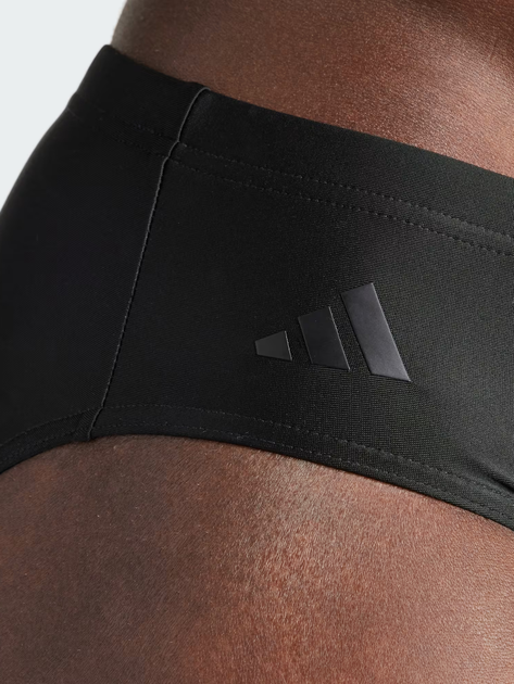 Kąpielówki męskie slipy adidas Lineage Trunk IK7247 52 Czarne (4067887702577) - obraz 4
