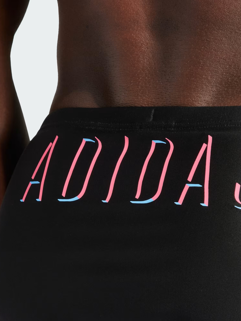 Kąpielówki męskie slipy adidas Lineage Trunk IK7247 52 Czarne (4067887702577) - obraz 5