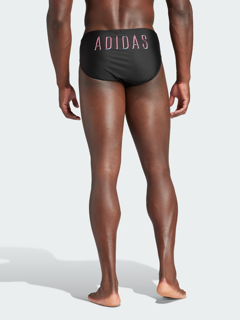 Плавки-сліпи чоловічі adidas Lineage Trunk IK7247 10 Чорні (4067887698894) - зображення 2