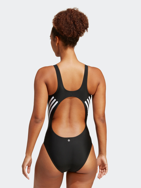 Купальник суцільний жіночий Adidas 3S Swimsuit IB5986 38 Чорний (4066752902227) - зображення 2