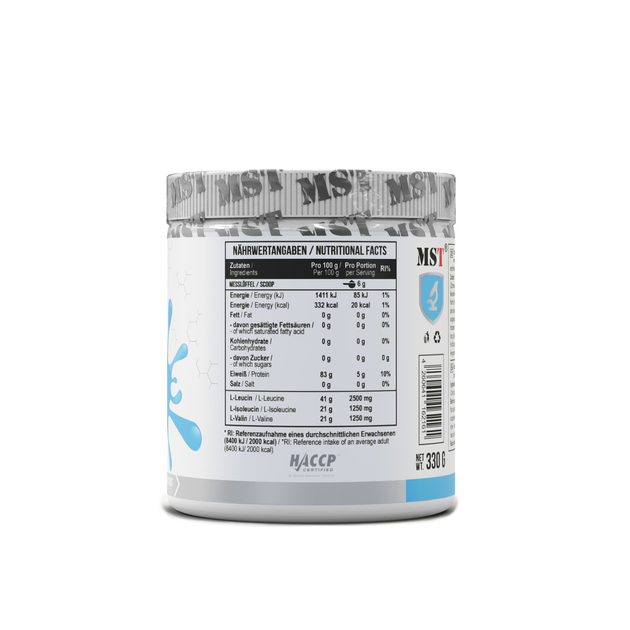 MST Nutrition, Комплекс аминокислот, BCAA Zero, жвачка, без сахара, 55 порций, 330 г (MST-16216) - изображение 2