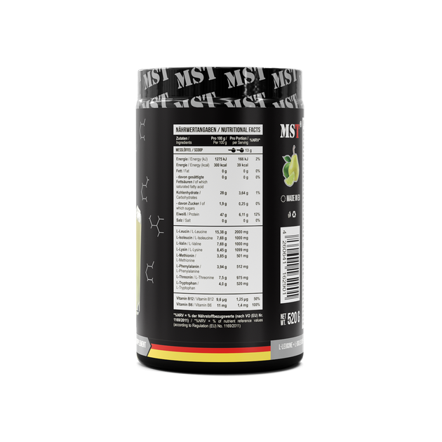 MST Nutrition, Комплекс BCAA & EAA Zero, груша?лайм, 40 порций, 520 г (MST-16290) - изображение 2