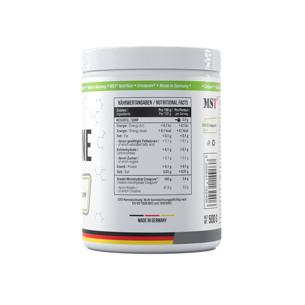 MST Nutrition, Creatine PRO with Creapure®, без вкуса, 500 г (MST-16240) - Фото 2 MST Nutrition, Creatine PRO with Creapure®, без вкуса, 500 г (MST-16240) - изображение 2