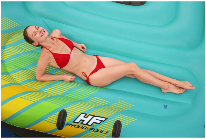 Надувний пліт Bestway Hydro-Force Sunny Lounge 43407 (6942138983852) - зображення 10