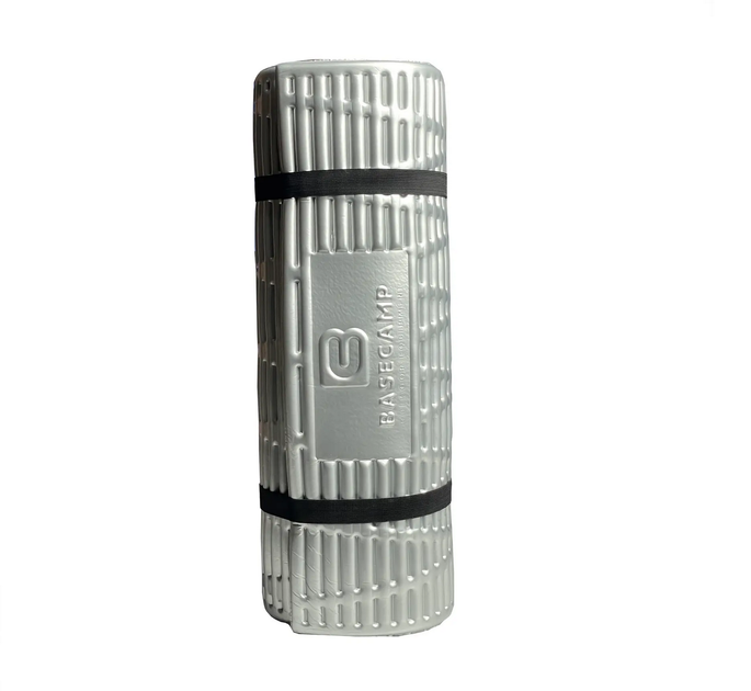 Коврик кемпинговый BaseCamp X-Line Roll Foiled Mat IXPE, 1185х55х1,5 см, Olive Green (BCP 20701) - Фото 3 Коврик кемпинговый BaseCamp X-Line Roll Foiled Mat IXPE, 1185х55х1,5 см, Olive Green (BCP 20701) - изображение 3