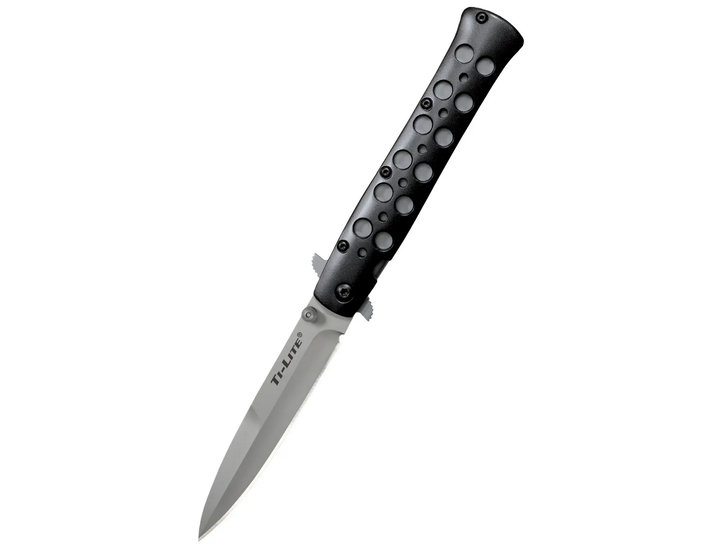 Нож складной Cold Steel TI-Lite Aluminium 4", Black (CST CS-26B4) - изображение 1