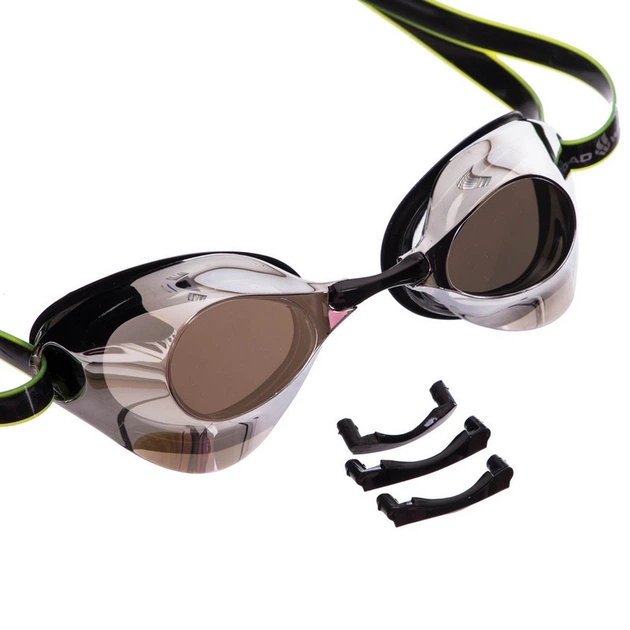 Окуляри для плавання стартові Mad Swim 045807 Black-Silver - зображення 6