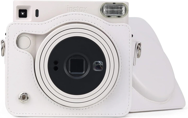 Набір камера Fujifilm Instax Square SQ1, Фотопапір 10шт, Чохол, Ремінець, Фотоальбом 80 фото Білий (Подарункове пакування) - Фото 6 Набір камера Fujifilm Instax Square SQ1, Фотопапір 10шт, Чохол, Ремінець, Фотоальбом 80 фото Білий (Подарункове пакування) - зображення 6
