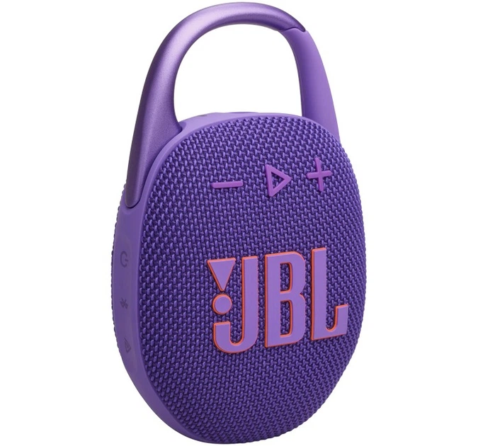 Акустика JBL Clip 5 Purple (JBLCLIP5PUR) - Фото 1 Акустика JBL Clip 5 Purple (JBLCLIP5PUR) - изображение 1