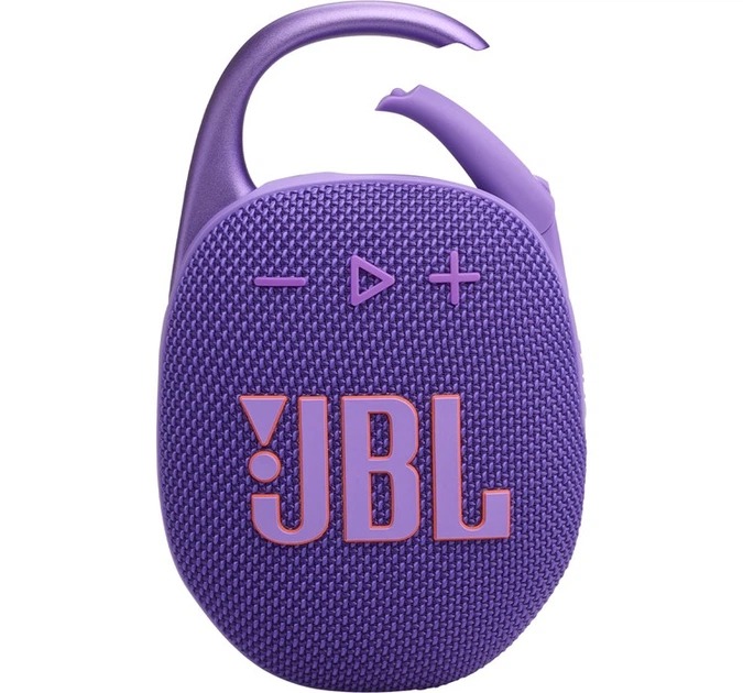 Акустика JBL Clip 5 Purple (JBLCLIP5PUR) - Фото 2 Акустика JBL Clip 5 Purple (JBLCLIP5PUR) - изображение 2