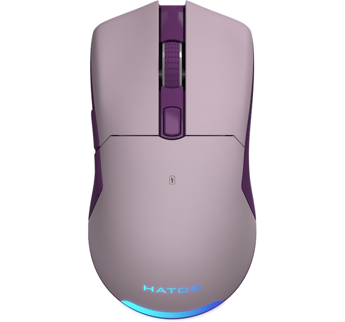 Игровая мышь HATOR Pulsar 2 PRO Wireless Lilac (HTM-534) - Фото 1 Игровая мышь HATOR Pulsar 2 PRO Wireless Lilac (HTM-534) - изображение 1